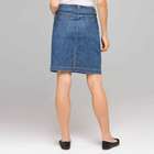 Denim Slim Skirt, , small