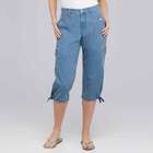 Classic Capri with Button Detail, , small